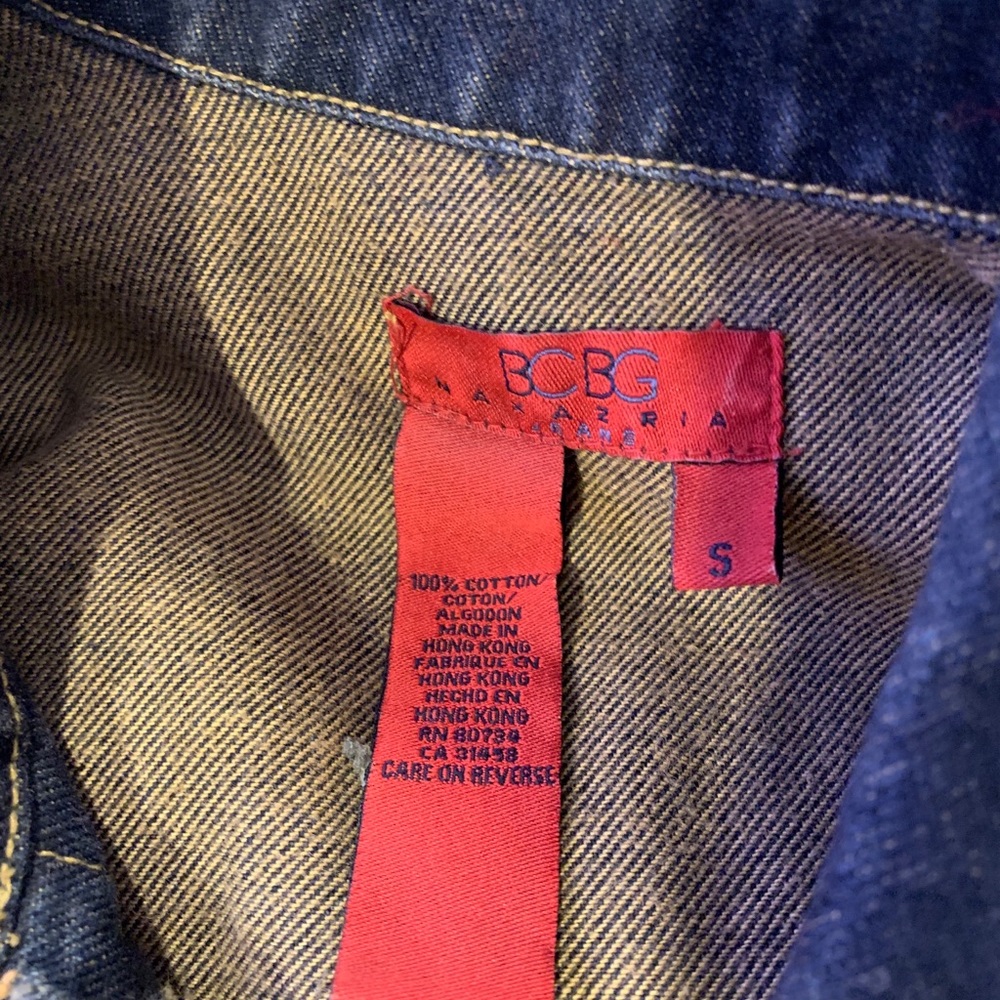 BCBG denim jacket - Picture 4 of 4
